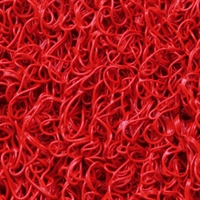 Zerbino riccio PVC Krolle Maxi Rosso H120 cm - vendita a taglio