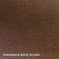 Coprifilo 70x10 mm Tanganika Tinto Noce Scuro - 225 cm