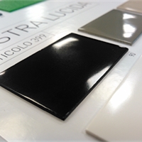 PVC lucido nero Lastra Piana taglio da 100x360 cm