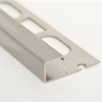 ZQINS/100 profilo quadro per ceramica acciaio satinato sp 10 mm