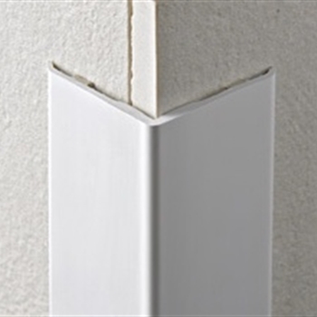 Progress Profiles Paraspigolo e paragradino Paraspigolo antiurto in PVC  bianco adesivo 50x50 mm - aste da 270 cm