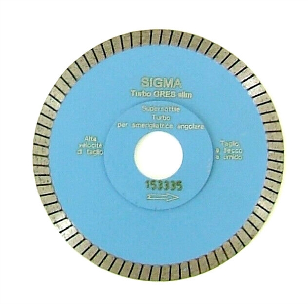 Sigma Posa piastrelle Disco diamantato per gres porcellanato