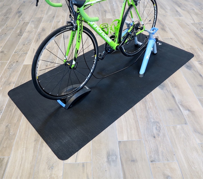 Tappeto per rulli da ciclista anti vibrazioni