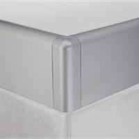 TOP/A/E Angolo esterno 90° alluminio argento per profilo TOP/A