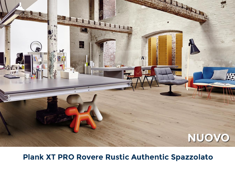 Nuovo: Plank XT PRO Rovere Rustic Authentic Spazzolato