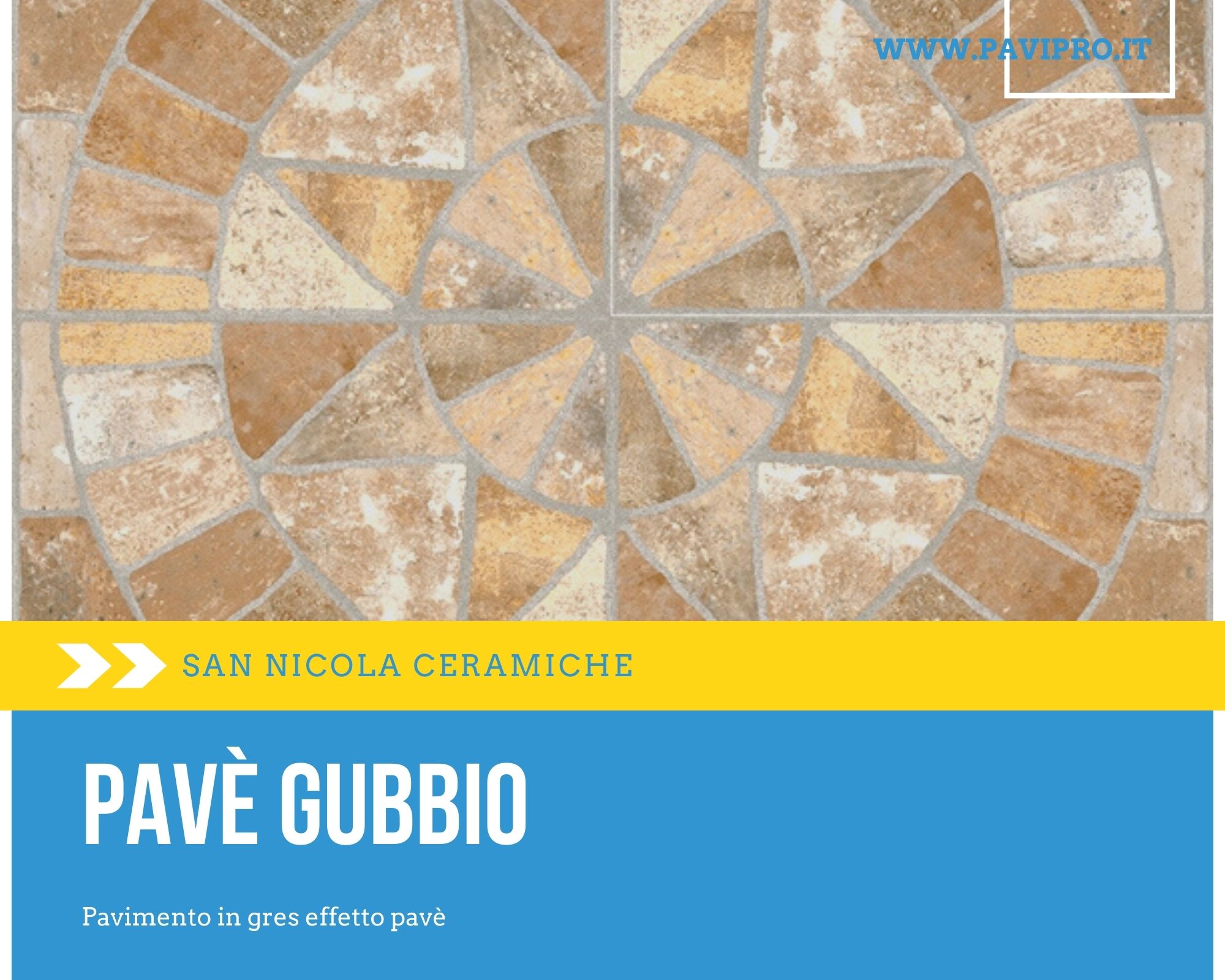San Nicola Ceramiche Pavé Gubbio
